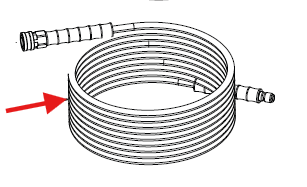 Echo PW-3200 High Pressure Hose New Oem YH467000370