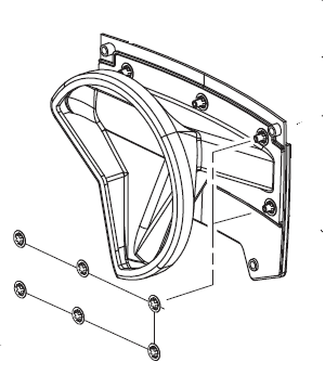 Echo EGi-2300 Lower Exhaust Panel Assembly New Oem YH479000580