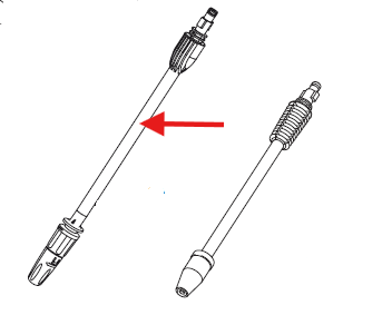 Echo PWE-1800 Lance/Nozzle Assembly High/Low New Oem YH483000210