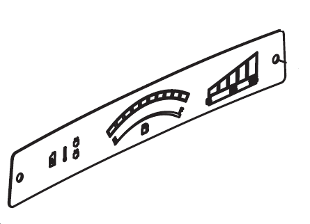 Echo EGi-3600 Panel, Meter New Oem YH479002060