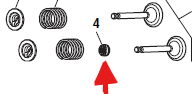 Echo PW-3100 Seal, Guide New Oem YH458000120