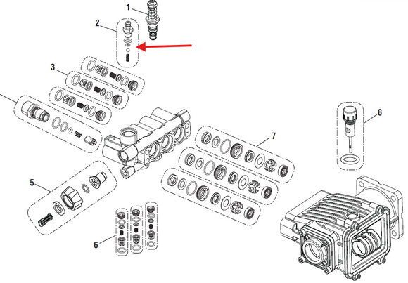 Echo PW-3600 Soap Injector Kit New Oem YH482000320