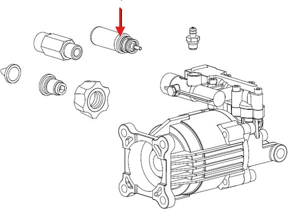 Echo PW-3200 Unloader Assembly Valve New Oem YH482000290