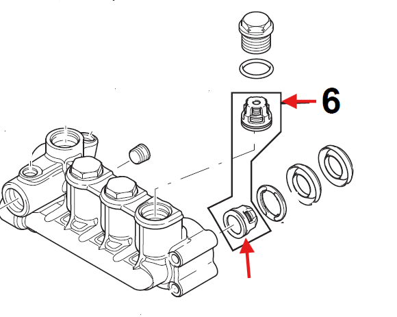 Echo PW-4200 Kit, Valve New Oem YH482000020