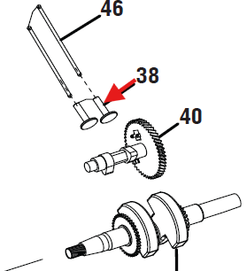 Echo PW-3200, PW-3600 Valve Lifter  New Oem YH458000950
