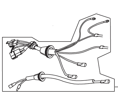 Echo EG-3500 Harness Set, Wiring New Oem YH601000010