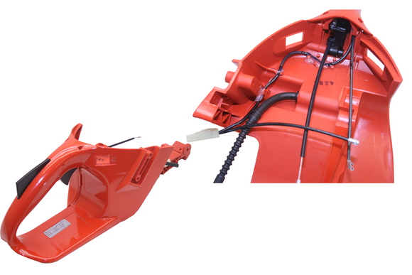 Heated Dolmar Ps-630, 6400, 7300, 7310, 7900, 7910 Makita Ea7300, Ea7900 Chainsaw Fuel Heated Tank And Rear Handle Assembly New Oem 0038114090