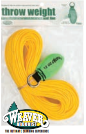 Weaver Aborist Throw Kit Includes 150 ' Line 16oz Neon Green Weight  0898329NG