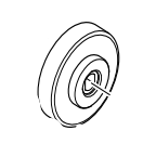 Makita XCU03, XCU04, XCU07 Cordless Chainsaw Brake Drum New Oem 161891-5 Replaces 161526-8