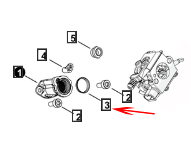 Echo CS-2511T, CS-2511P, CS-2511PN, CS-2511TN Intake Collar 14 New Oem V358000220
