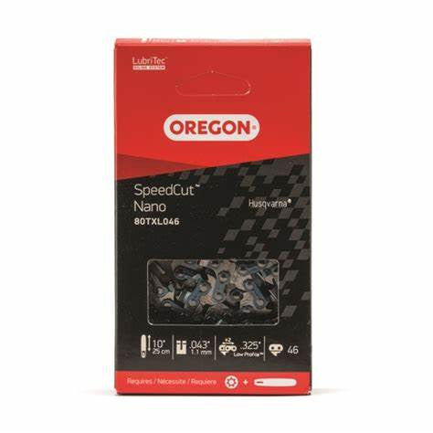 Oregon SpeedCut Nano 46 Drive Lengths, .043 Gauge, .325 Pitch Chain ...