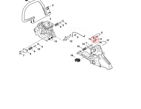 Echo Cs 590 Timber Wolf, Cs-600P, Cs-620P, Cs 620 Pw, 600Sx Safety Strap Oem C617000362