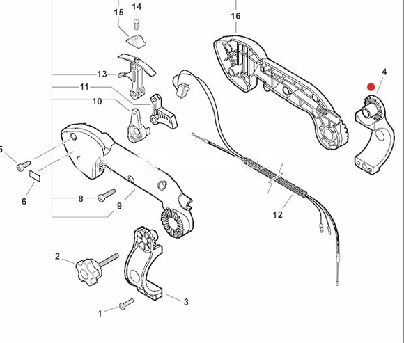 Echo Pb-770 H, Pb-770 T, Pb-760LNT Backpack Blower Throttle Bracket Right New Oem C40500370