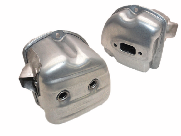 Dolmar  Ps 630, Ps 7300, Ps 7900,  Makita Dcs-6400, Dcs 6401,  Non Cat Muffler New Oem 038174200