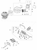 Efco MT-7200, MT-8200 Carburetor Wj-121 (Fig No. 22) New Oem 2318795AR-2