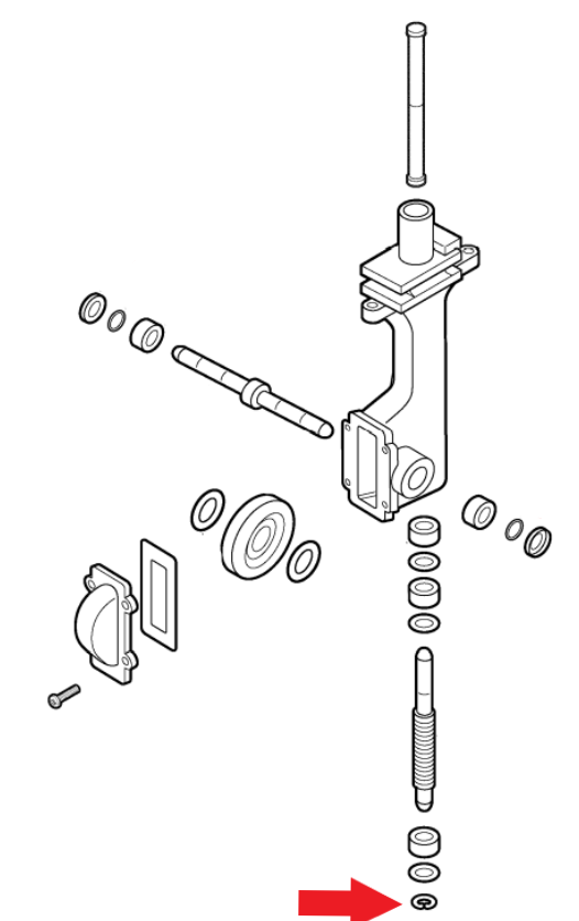 Echo TC-210 Ring, Retaining - 15 New Oem 90070200015