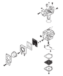 Echo HC-2420, HC-3020, HCS-3020, HCS-4020 Carburetor Rb-K119 New Oem A021004900, Replaces A021004231-2