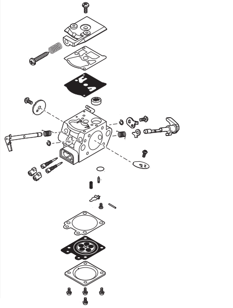 Echo Cs 2511P Carburetor WT-1243 New Oem A021005300
