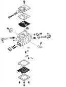 Echo Cs 2511P Carburetor WT-1243 New Oem A021005300-2