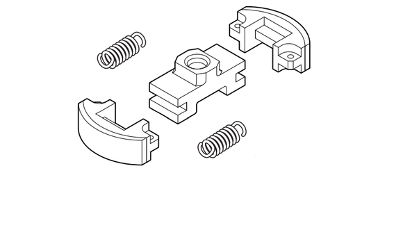 Echo HC-2420, HC-3020, HCS-3020, HCS-4020 Clutch Assy New Oem A056000750