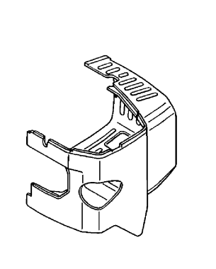 Echo TC-210 Orange Engine Cover, New Oem A160001120