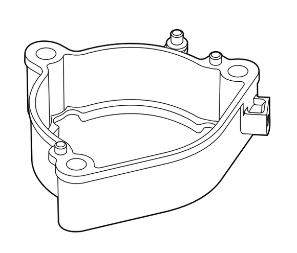 Echo HC-2420, HC-3020, HCS-3020, HCS-4020 Clutch Case, New Oem A570000320