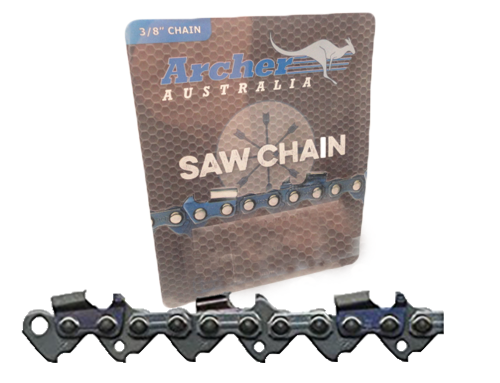 Archer .043 3/8 Low Profile Chain Narrow Kerf  Chain fits Echo Ccs-58V4Ah Battery Chainsaw  with 16" bar