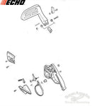 Echo Cs-440, Cs-4400, Cs-510 Cs-520 Chain Brake and Clutch Cover Assembly New Oem 43310039039 Replaces 43310039032, 43310039031, 43310039036, 43310039033, 43310039034, 43310039030, 43310039038 And 43310039037-2