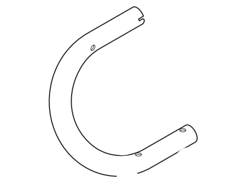 Echo HCS-3020, HCS-4020 Rear Handle, New Oem C410001430