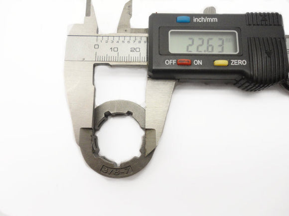 Aftermarket Standard 7 Spline Rim Sprocket 3/8 Pitch 7 Tooth