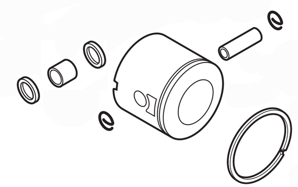 Echo CS-361P, Piston Kit, New Oem P021045440
