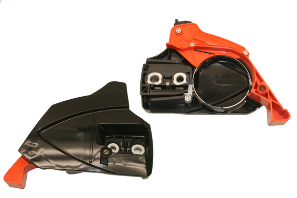 Echo Cs 4510, CS-4920 Clutch Cover with Chain Brake Assy, New Oem P100004653, P100004652, P100004651