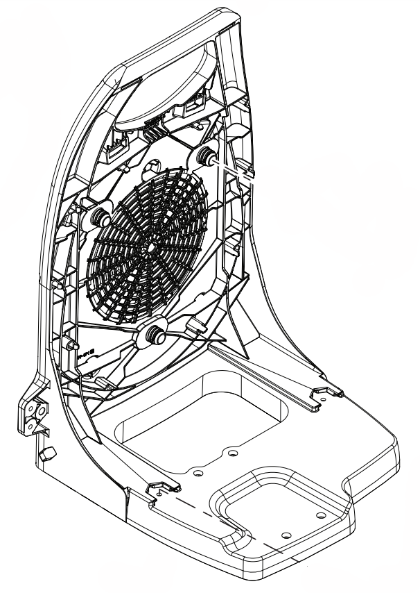 thumbnail image 2 of Genuine ECHO PB-9010 Series Backpack Blower Shoulder Harness Set – Left & Right (OEM P021053640 & P021053650) 2 of 2