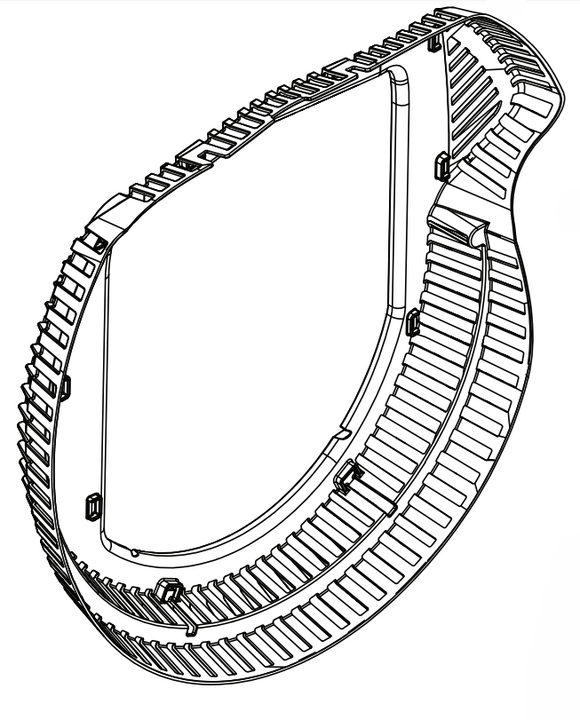 Echo PB-8010H, PB-8010T, PB-9010H, PB-9010T Shindaiwa EB-810, EB-810RT, EB-910, EB-910RT Debris Guard New Oem E104000280