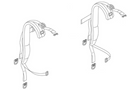 Echo 9010H, 9010T Backpack Blower Harness Combo Strap Right and Left, New Oem P021053650, P021053640-2