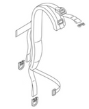 Echo 9010H, 9010T Backpack Blower Harness Strap Right P021053650-2