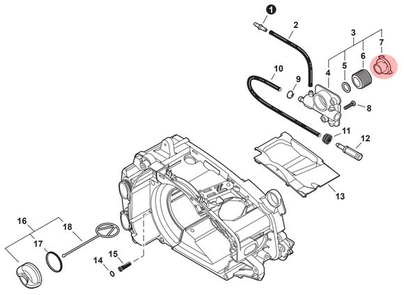 Echo CS-271T, CS-355T, CS-360TES, CS-361P, Shindaiwa 358Ts, Collar 10 V356000290 New Oem