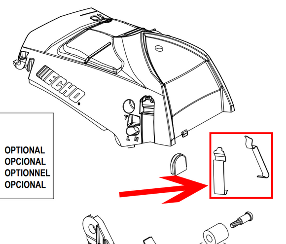 Echo CS-3510 Clip New Oem V490001730