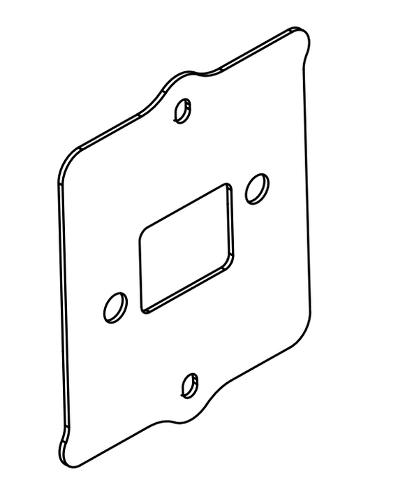 Echo CS-3510 Exhaust Gasket New Oem V104002510