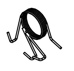Echo CS-7310P, 7310PW Torsion Spring, New Oem V452001950