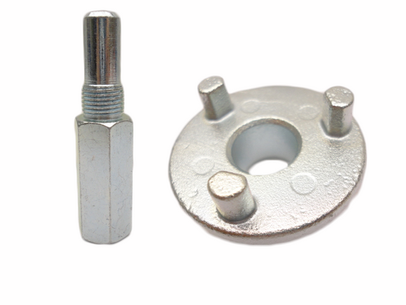 Echo Cs-370, 400, 440, 450, 510, 520, 590, 600, 4500, 4510, 4600, 5000, 5500 Clutch Puller Removal Tool And Piston Stop New 89750516133