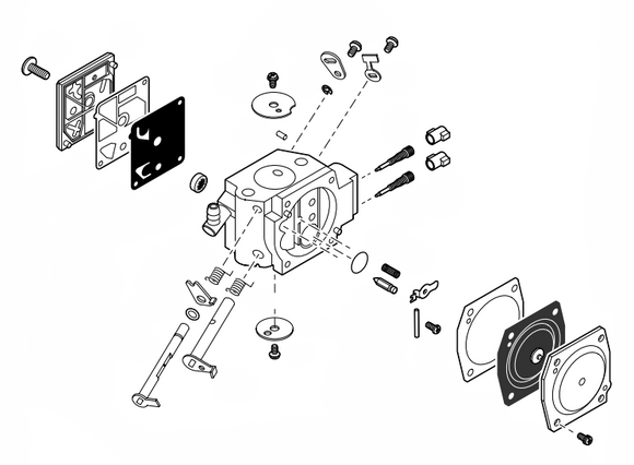 Echo Cs 800P, Walbro Hda-324 Carburetor, New Oem A021004240