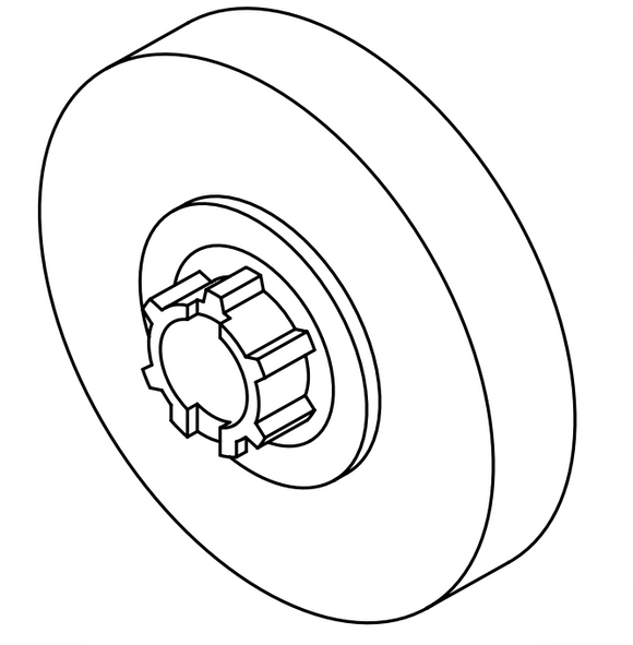 Echo Cs 800P, 8000, 8002, Clutch Drum, New Oem 17510530831