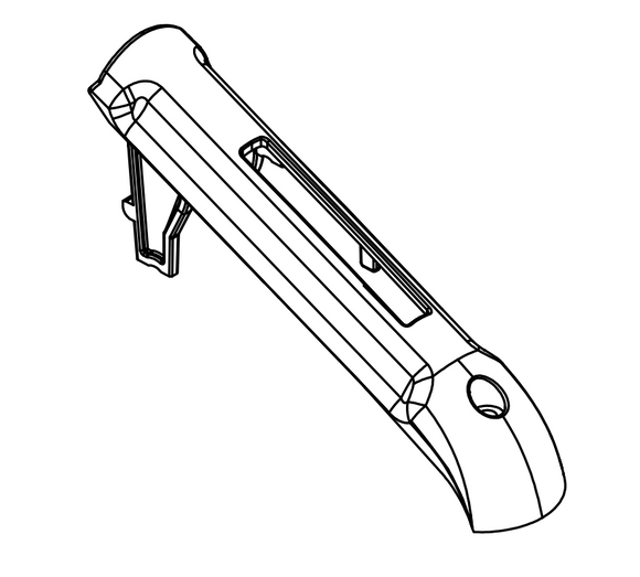 Echo Csg-7410 Handle Cover, New Oem C411000240