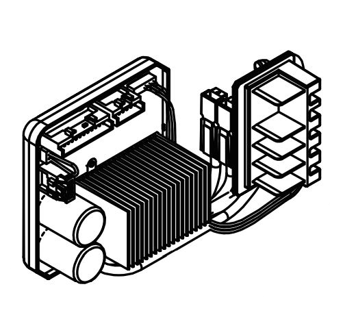 Echo DSRM-2600, DSRM-2600U eForce Battery Trimmer/Brushcutter Control Board Assembly New Oem A047000520