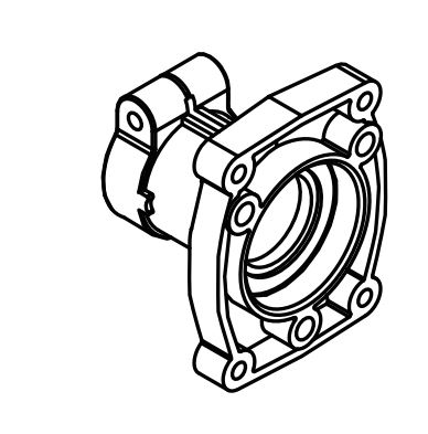 Echo DSRM-2600, DSRM-2600U Main Pipe Holder New Oem A575000770
