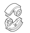 Echo PAS-280, PE-280, PPF-280, PPT-280, SRM-280, 3020 Shindaiwa T302 Clutch Shoe New Oem A553000050-2