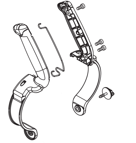 Echo Pb-8010H, PB-9010H, Shindaiwa EB810, EB-910 Handle Kit New Oem P021052870