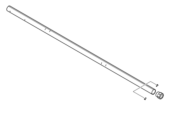 Echo PPT-280 Black Main Pipe Assy New Oem C050001030