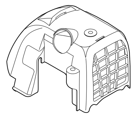 Echo PAS-280, PE-280, PPF-280, PPT-280, SRM-280 Engine Cover New Oem A160000800